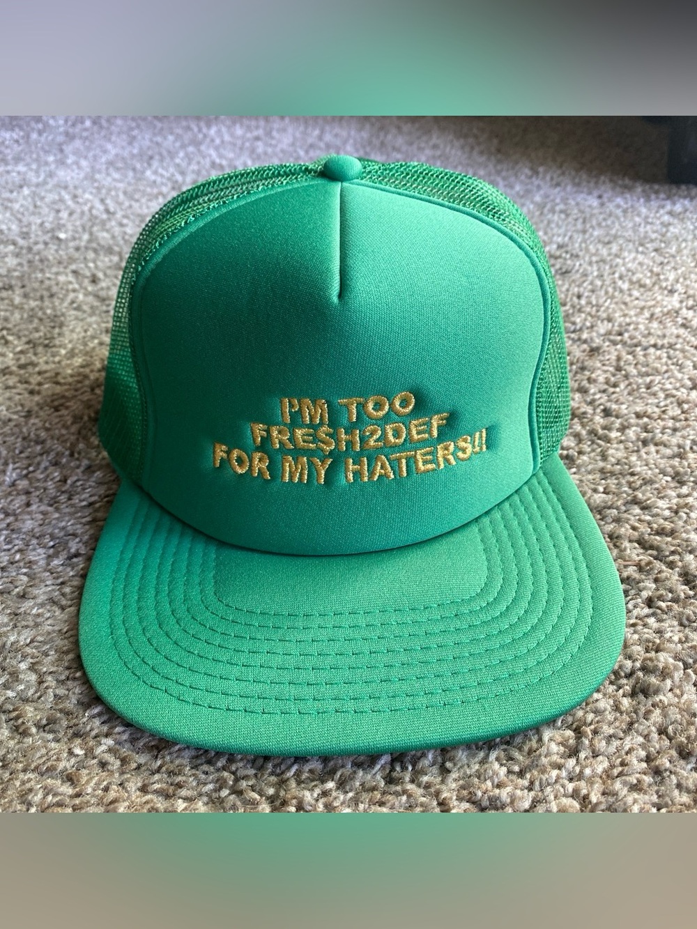 IAM FRE$H2DEF APPAREL Mesh SnapBack Trucker Hat